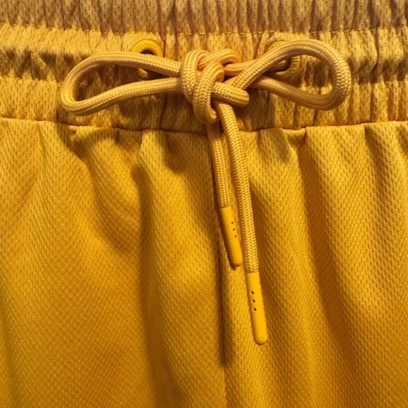 Alphalete Varsity Shorts Orange - Picture 5 of 9